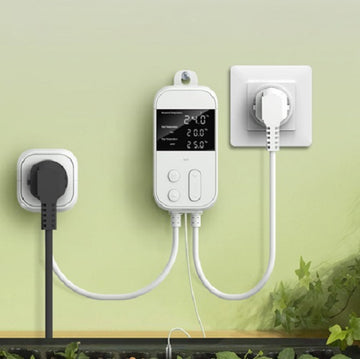Meross Universal Plug Socket Thermostat with Sensor for Heating & Cooling, 16A - Imported from UK